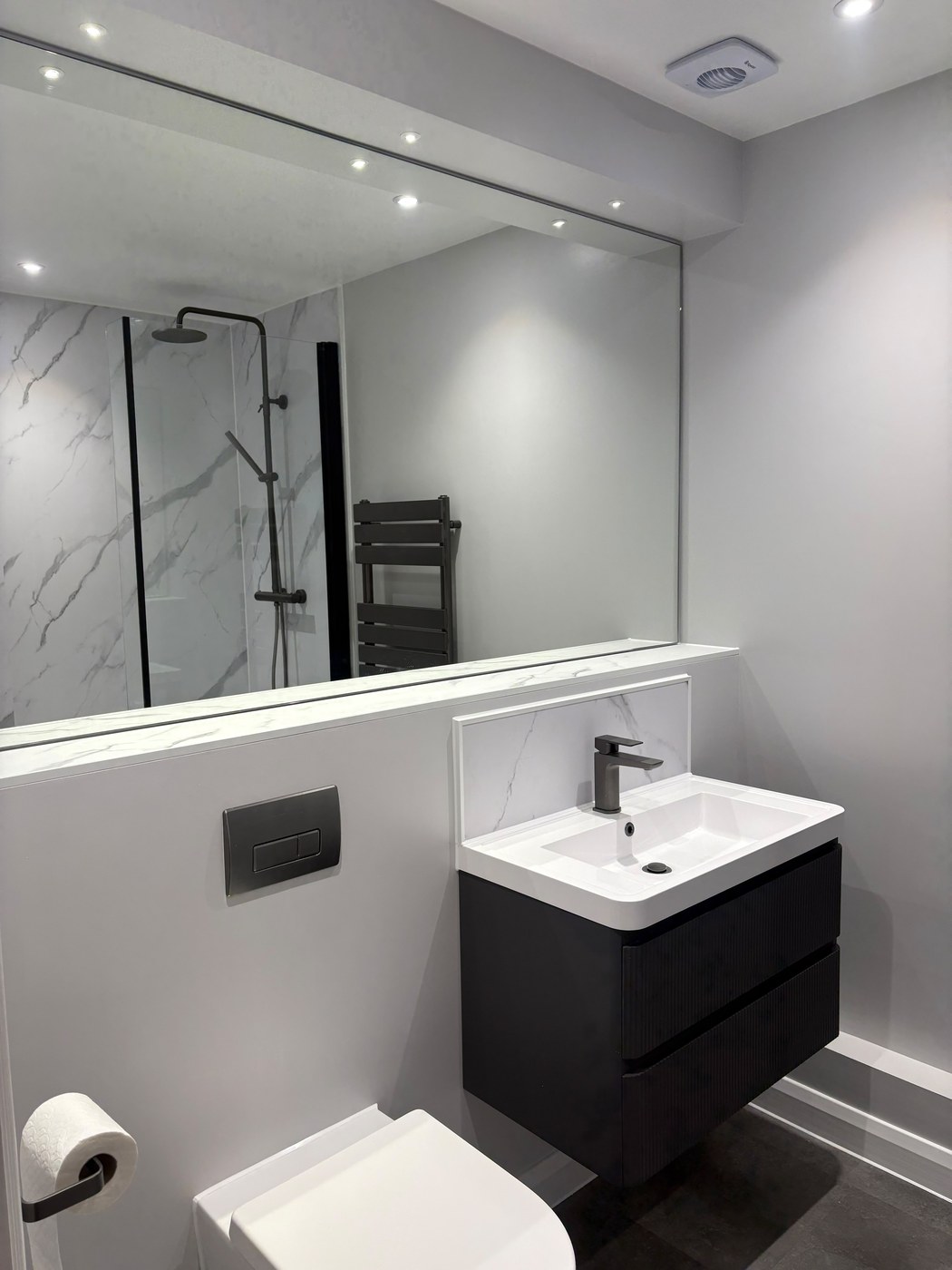 ZM Plumbing & Heating — completed bathroom installation